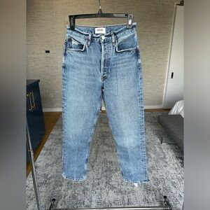 Agolde cropped denim